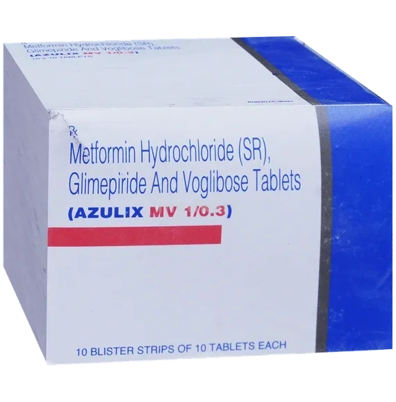 azulix mv 1/0.3mg tablet 10's